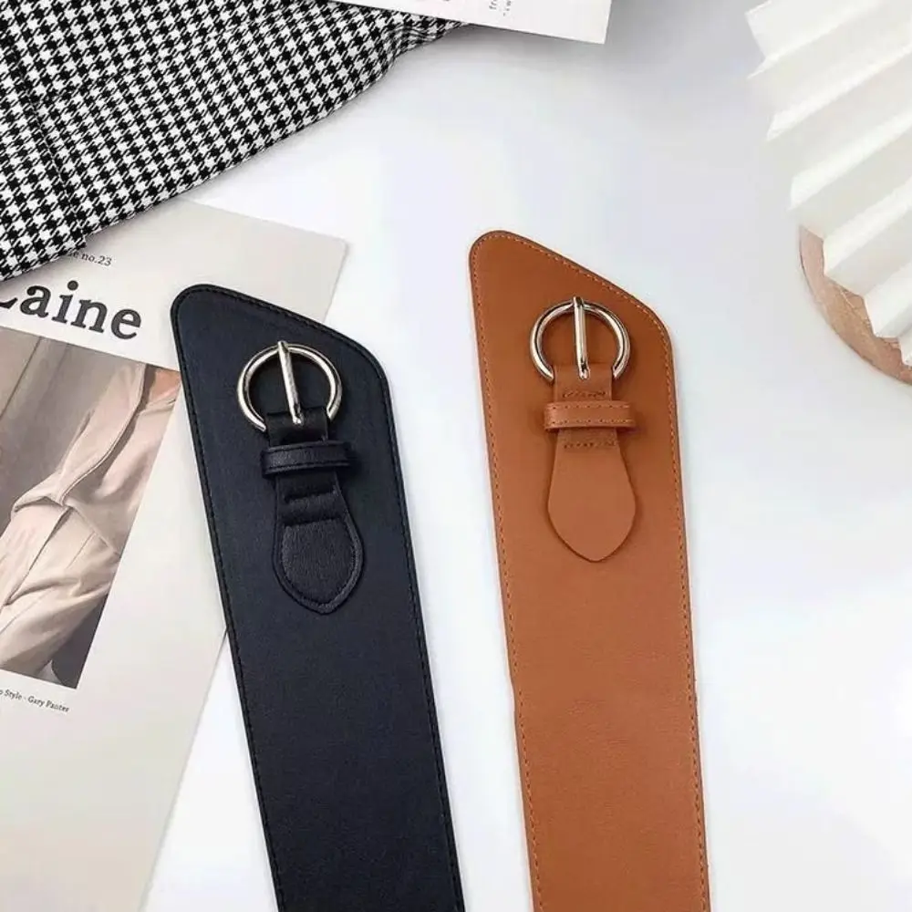 

New Wide Corset Waist Belt Elastic Design Retro Waistband Strap Versatile External Wear Waist Cover for Skirts Dress Top Clothes