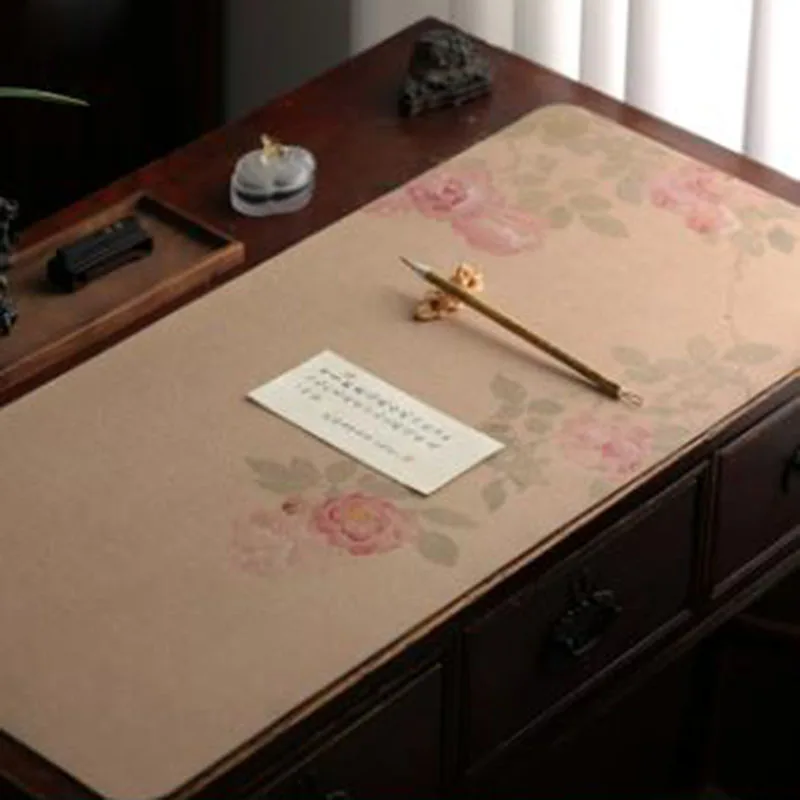 1 Piece Calligraphy Felt Pad for Brush Writing, Soft Non-slip Desk Mat for Chinese Calligraphy Practice