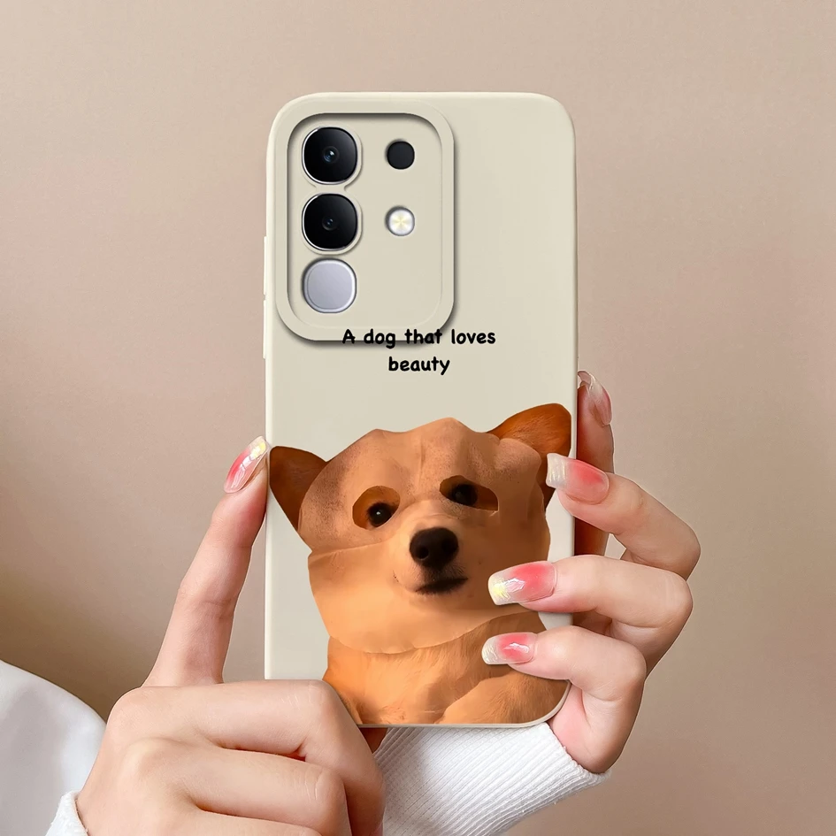 Nowa osłona do aparatu Vivo T4x 5G Ochrona aparatu Śliczne wzory żab Panda Miękkie silikonowe etui zapobiegające upadkom do Vivo T 4x 5G Bumper Shell