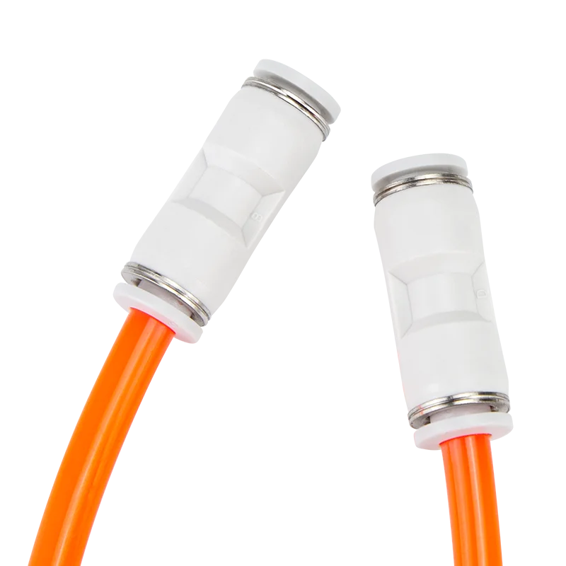 High-Quality PU 4/6/8/10mm Pneumatic Push-In Straight Quick Connect Fitting for Air Tubing - Industrial Pneumatic Components