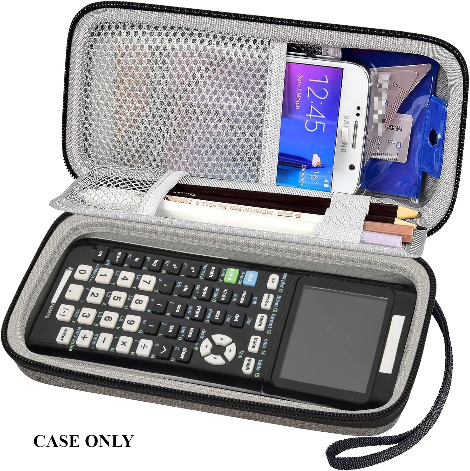 Case Compatible with Texas Instruments TI-84 Plus CE/TI-84 Plus/TI-83 Plus/TI-30XS / TI-36Pro Graphing Calculator (Box Only)