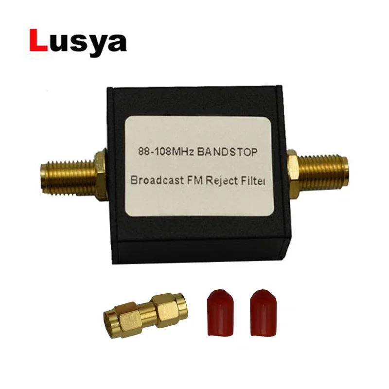 Broadcast FM 88-108M SDR Band Stop Filter for Receivers SDR Clean RX Lowers Noise