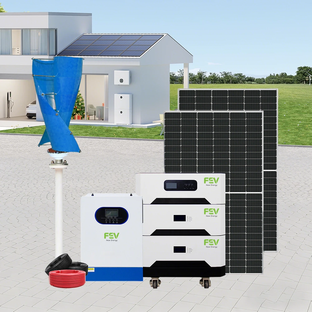 Complete off Grid Solar System 20kw 15kw 12kw 10kw 8kw 6kw off Grid Hybrid Solar Energy System with 48v Lithium Batteries