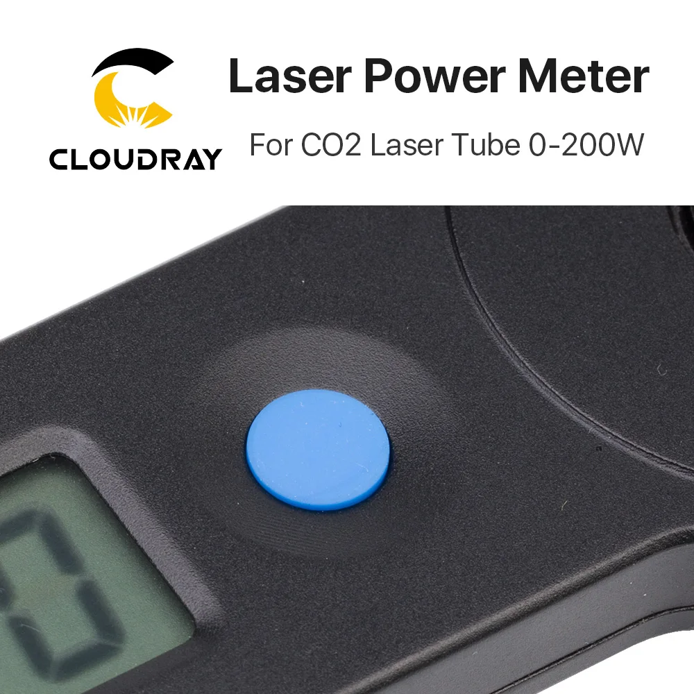 Imagem -06 - Cloudray-alta Precisão Handheld Power Meter Co2 Tubo Laser Dinamômetro Gravação e Máquina de Corte Hlp200b 0-200w