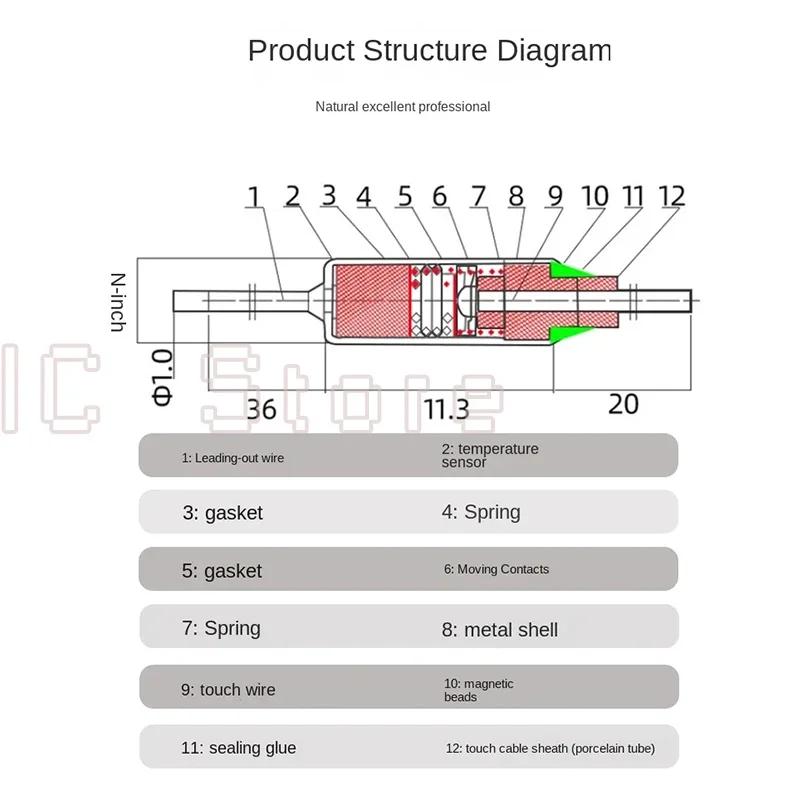 20 шт. термопредохранитель TF RY 15A 250 В, температура 65C 73C 75C 85C 100C 110C 120C 130C 152C 165C 172C 185C 192C 200C 216C 240C 280C
