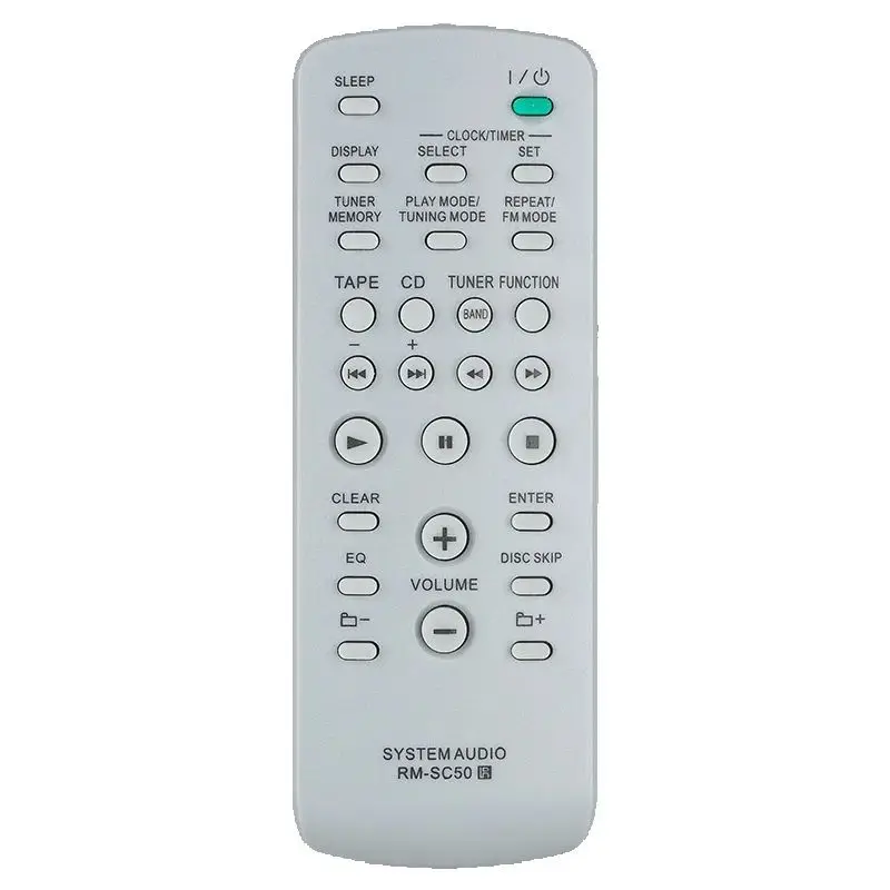 RM-SC50 For Sony Remote Control Replacement, For Sony Micro Hi-Fi Component System MHC-RG295 HCD-RG295 MHC-GX470 HCD-GX470
