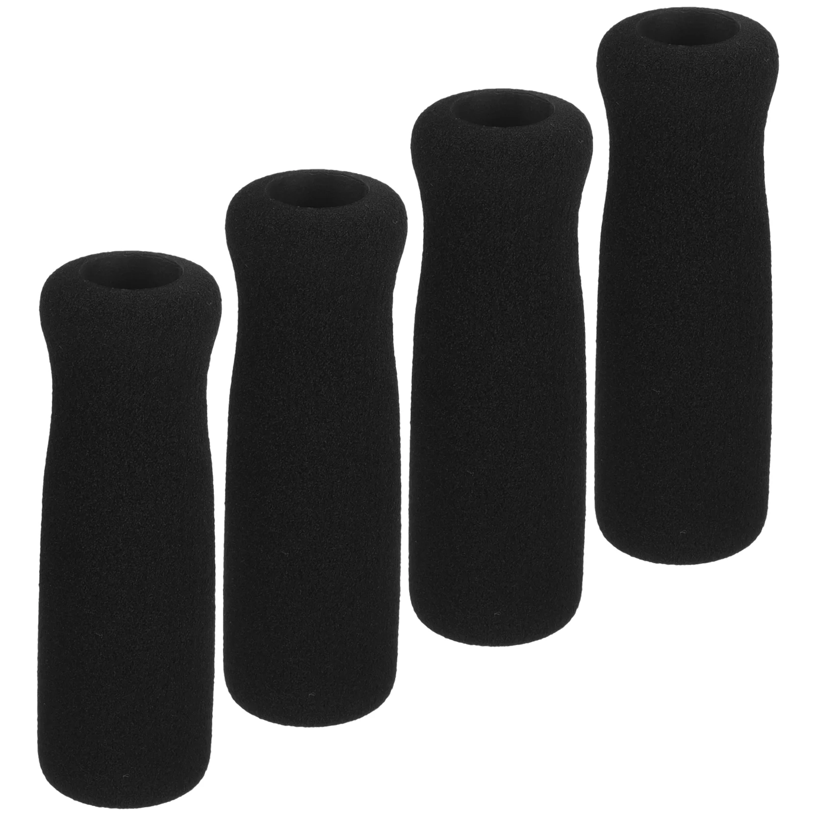 4 Pcs Foam Sponge Hand Grips for Walking Aids Seniors Elderly Chair Handle Cane Wheel Thicken Handles Crutch Practical