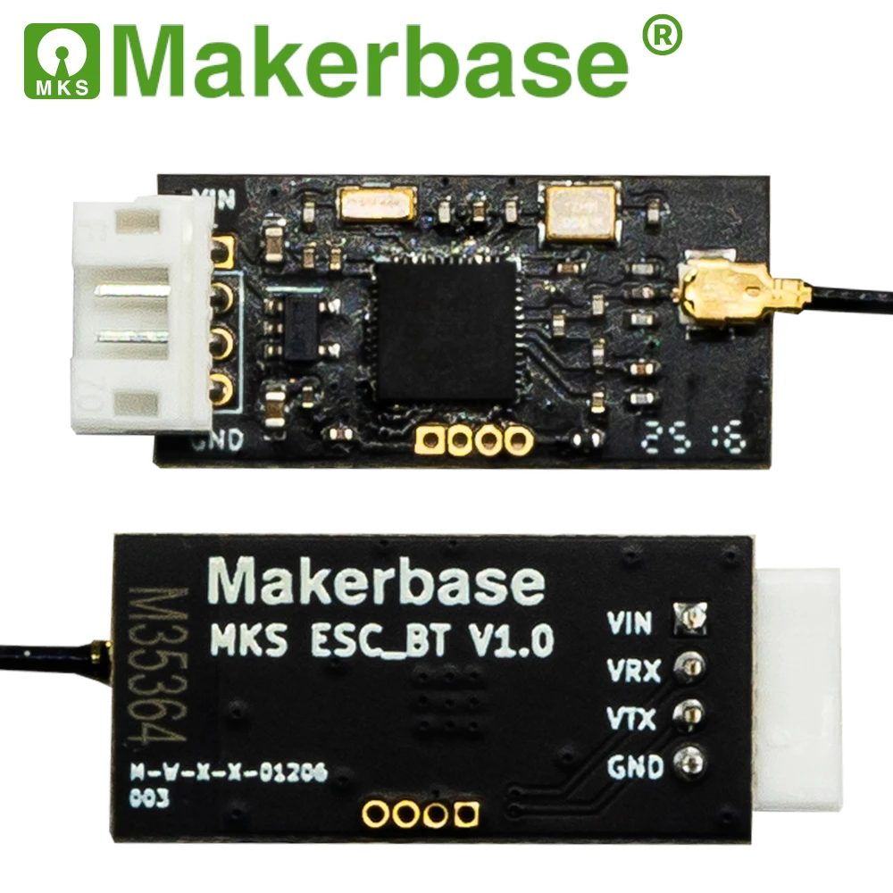 Makerbase 2.4G Wireless Bluetooth Module Based on nrf51_vesc Project For VESC Electric Skateboard