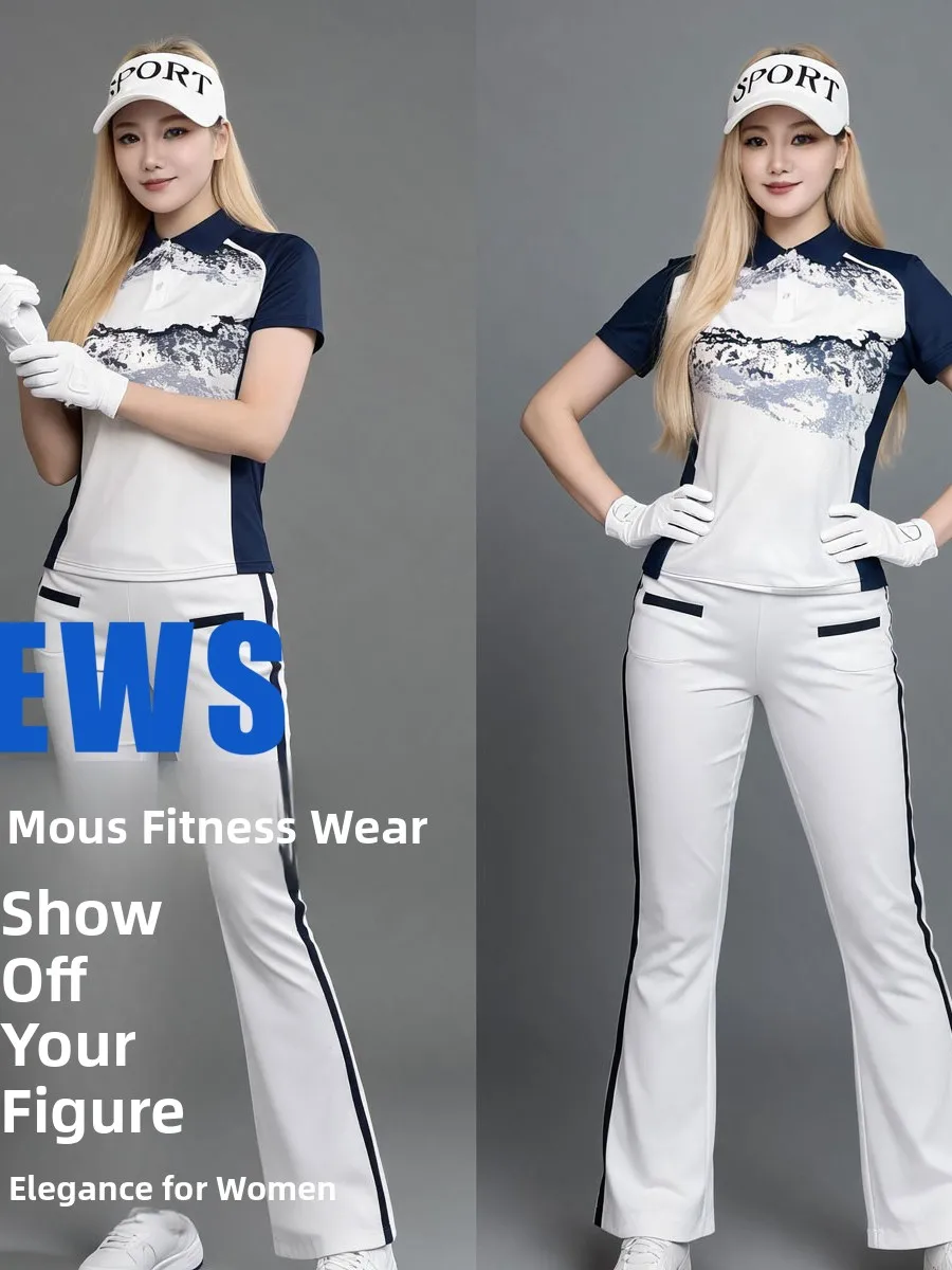 quick-dry-short-sleeve-outdoor-sports-set-joyful-dance-step-jiamusi-fitness-operation-dark-blue-breathable-mesh-women's-outfit