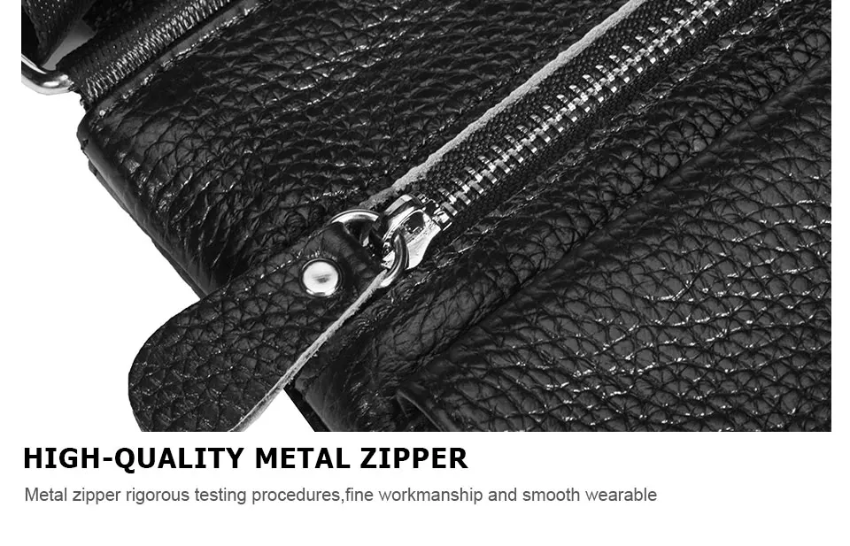HUMERPAUL Umhängetaschen für Herren aus echtem Leder, große Kapazität, Schultertasche, multifunktional, kurz, für Reisen, Messenger-Pack – Detail 11