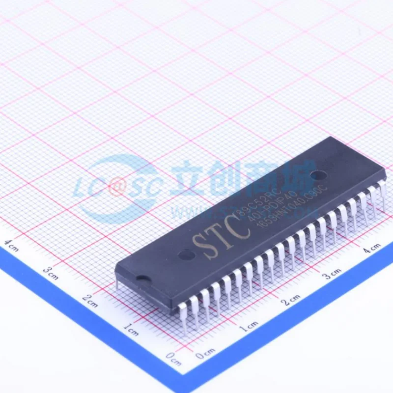 

1 PCS/LOTE STC89C52RC-40I-PDIP40 STC89C52RC-40I STC89C52RC DIP-40 100% New and Original IC chip integrated circuit