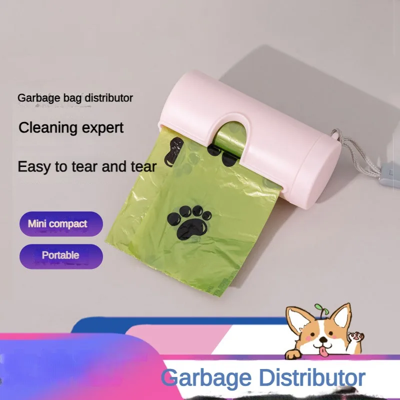 Ultimate Pet Stool Bag and Glue Dispenser Combo - The Perfect Solution for Easy Cleaning with Cleaning Garbage Bag Included