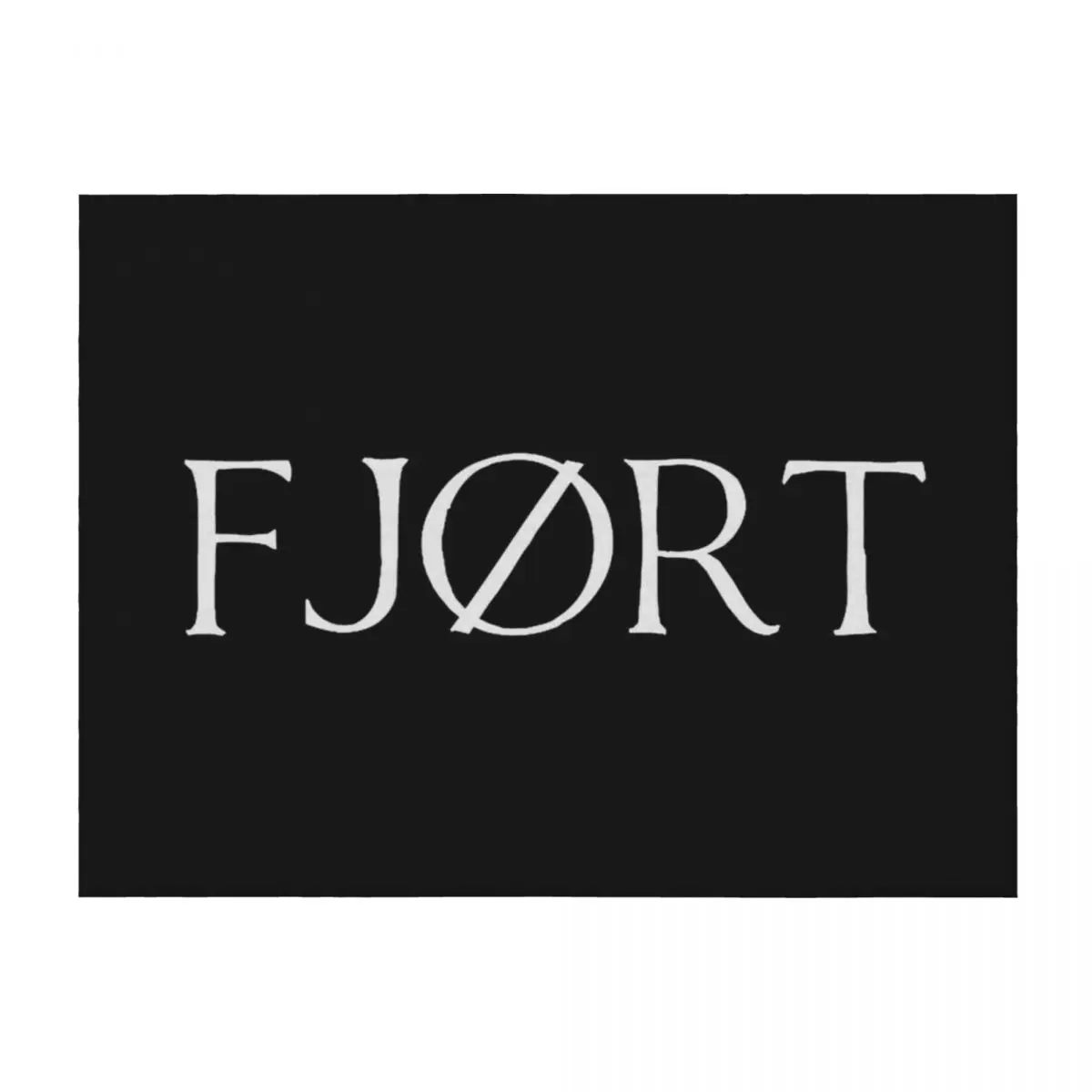 

Fjort Throw Blanket For Decorative Sofa Loose Bed covers Designers Blankets