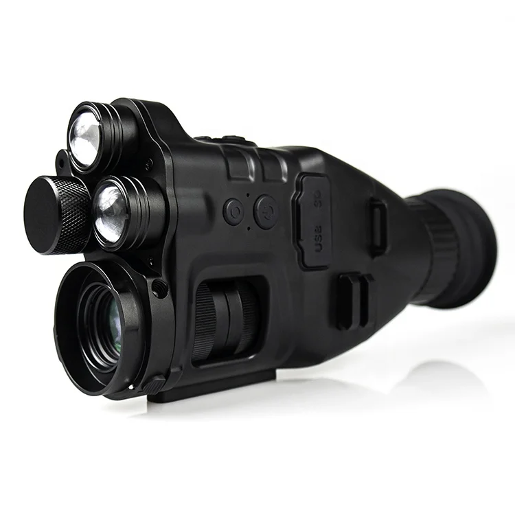

4 Levels Screen Brightness Adjustable Night Vision Hunting Monocular Telescope Night Vision Night Vision Glasses for Hunting