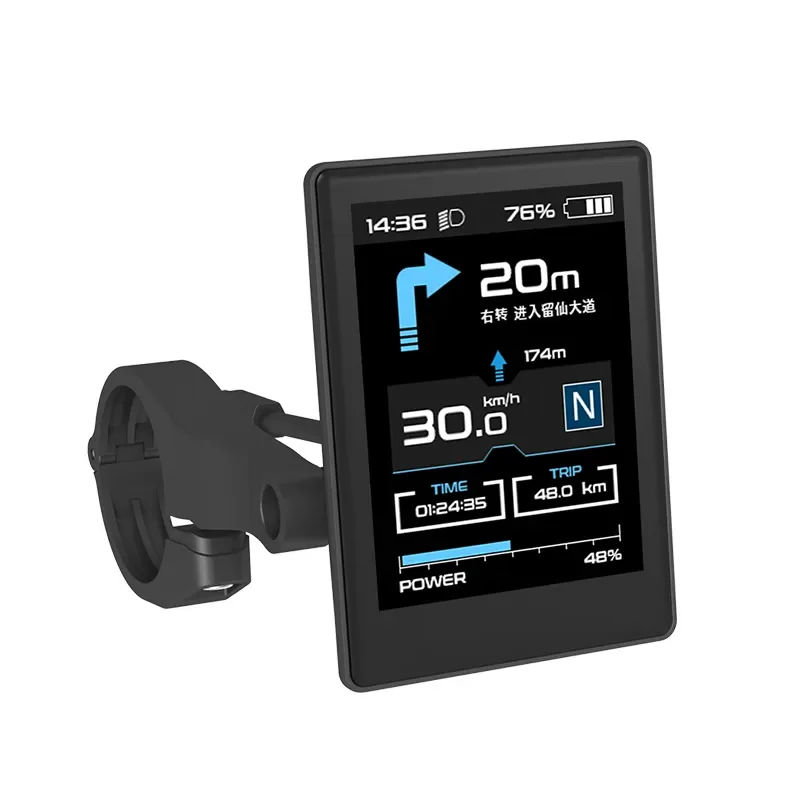 Multi-Function Big Screen Bicycle Computer Wireless Bike Speedometer