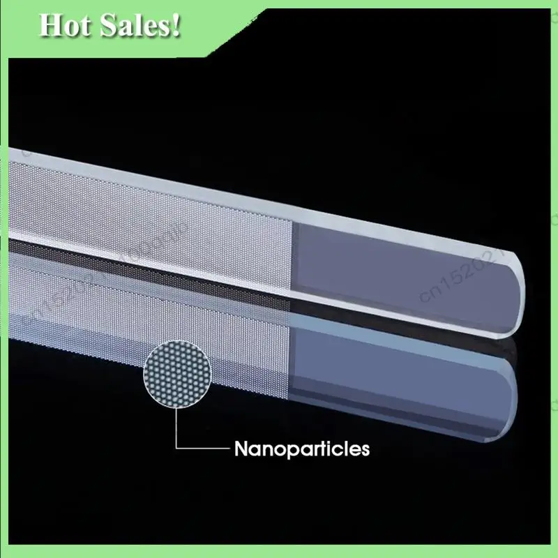 

-FDDT 20X Glass Nail Shiner - Nano Glass Nail Files Crystal Nail Buffer Shine Polisher For Natural Fingernails Toenails