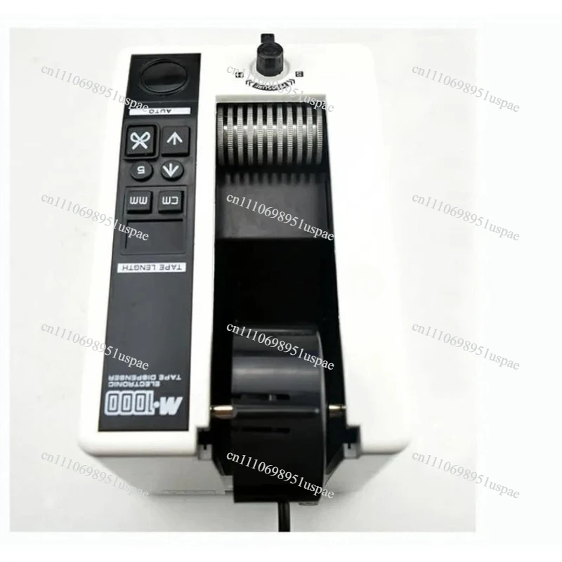 M-1000 Sealing Package Tape Cutter Fully Automatic Electric Tape Dispenser Cutting Machine Transparent Tape Slitting Machine