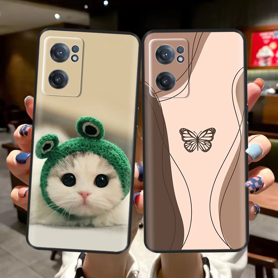 

For OnePlus Nord CE 2 5G Case Soft TPU Silicone Back Cover Phone Case For OnePlus Nord CE 2 Lite 5G CE2 Protective Bumper Fundas