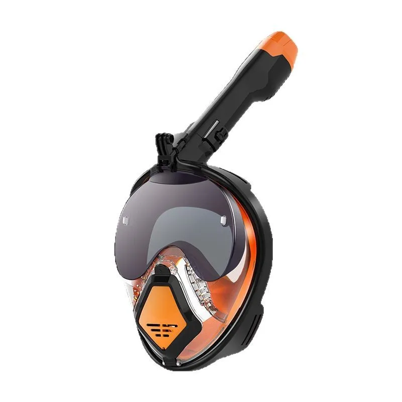 

Hot Selling High-Definition All-In-One Dry Snorkeling Swimming Mask Set Waterproof Anti-Fog Diving Mask Direct Factory Source