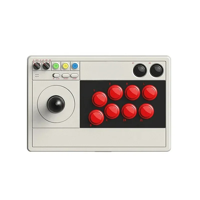 Rocker Game Controller V3 Arcade Joystick 3 Mode BT 2.4GHz Wireless USB Wired Fight Stick For Switch PC