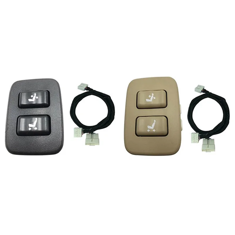 

New Brand Beige Black Seat Adjustment Switch 2010-2017 For Toyota Crown Reiz Camry Highlander Prado With High Quality