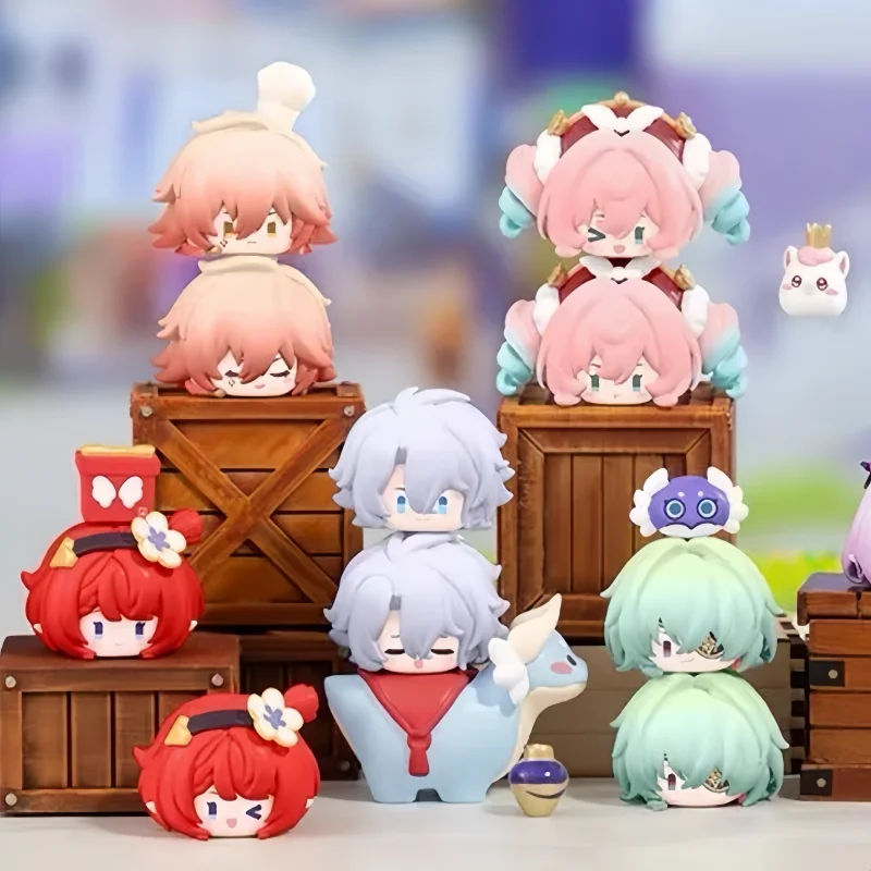 

Новый Honkai: Star Rail Amphoreus Sage Of Heroes QTopping 1.0 Series Blind Box Суперслойные музыкальные игрушки Игра Surrunding Fans Gifts