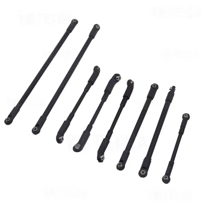 Metal Frame Chassis Special Pull Rod Set (8 Pieces) -1 Set for 1/10 RC Crawler Car RC4WD D110 DIY Modification Accessories