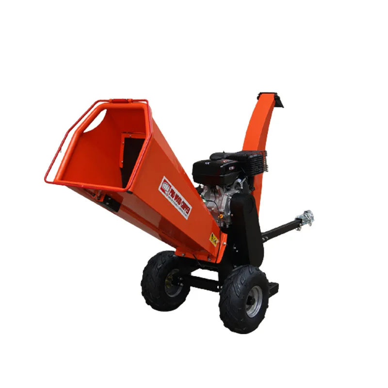 

2025 15 horsepower Orchard horizontal tree chipping machine, garden grapevine shredder, household branch chopper