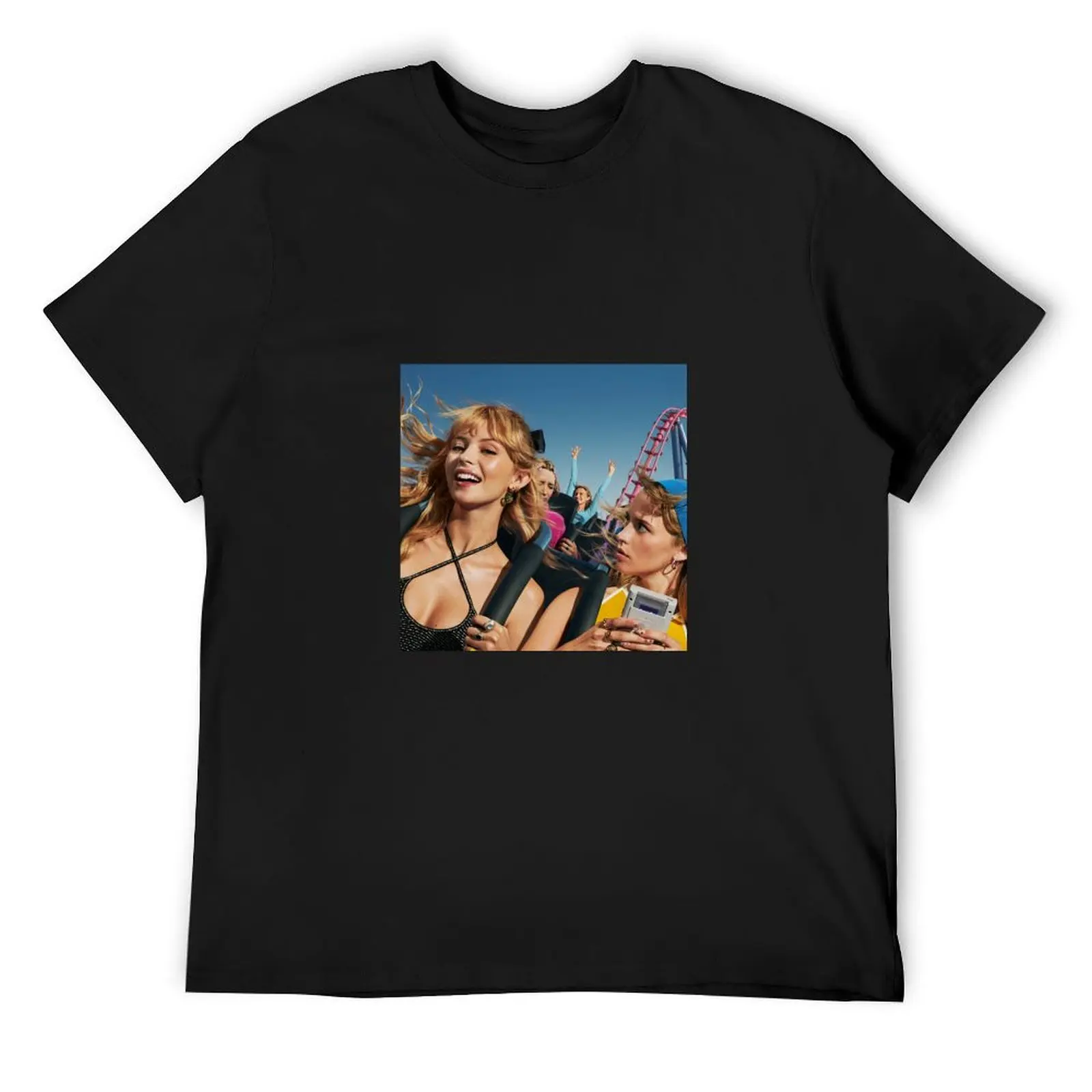 

Angèle Nonante-Cinq Album Art T-Shirt cute tops anime t shirts sweat korean fashion mens shirts graphic tee