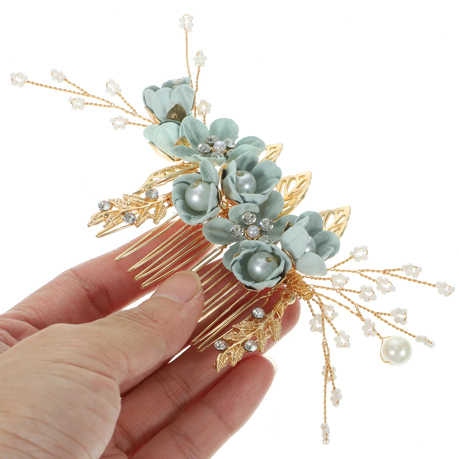 

Wedding Hair Comb Crystal Bridal Accessories Hairpiece For Bride Bridesmaid Party Prom Anniversary Special Occasion