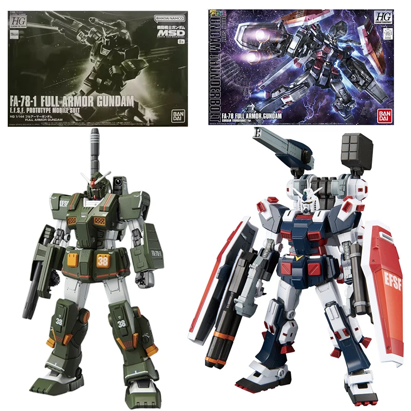 Bandai Gundam Anime Figure HG 1/144 FA-78-1 FULL ARMOR Gundam FA