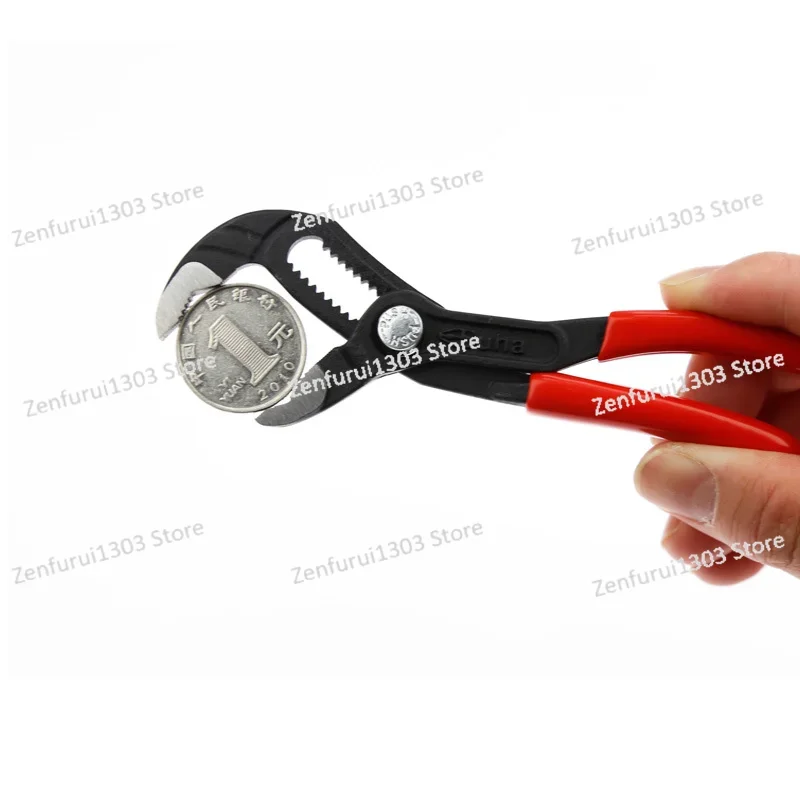 New Design 5inch Mini Adjustable Stenciled Crescent Wrench Small Pipe Pliers Multi Functional Shifting Spanner Pump Clamp