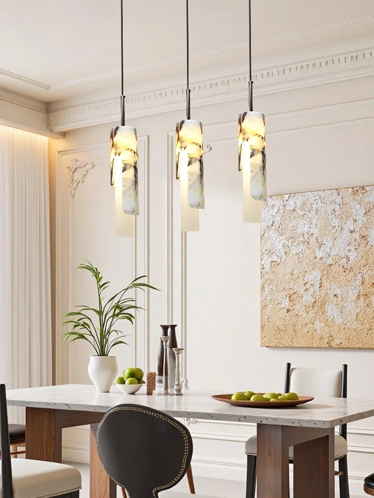 شريط إضاءة معلق للمطاعم الحديثة، مصباح معلق بجانب السرير من الرخام البلغاري لغرفة المعيشة وغرفة النوم الرئيسية