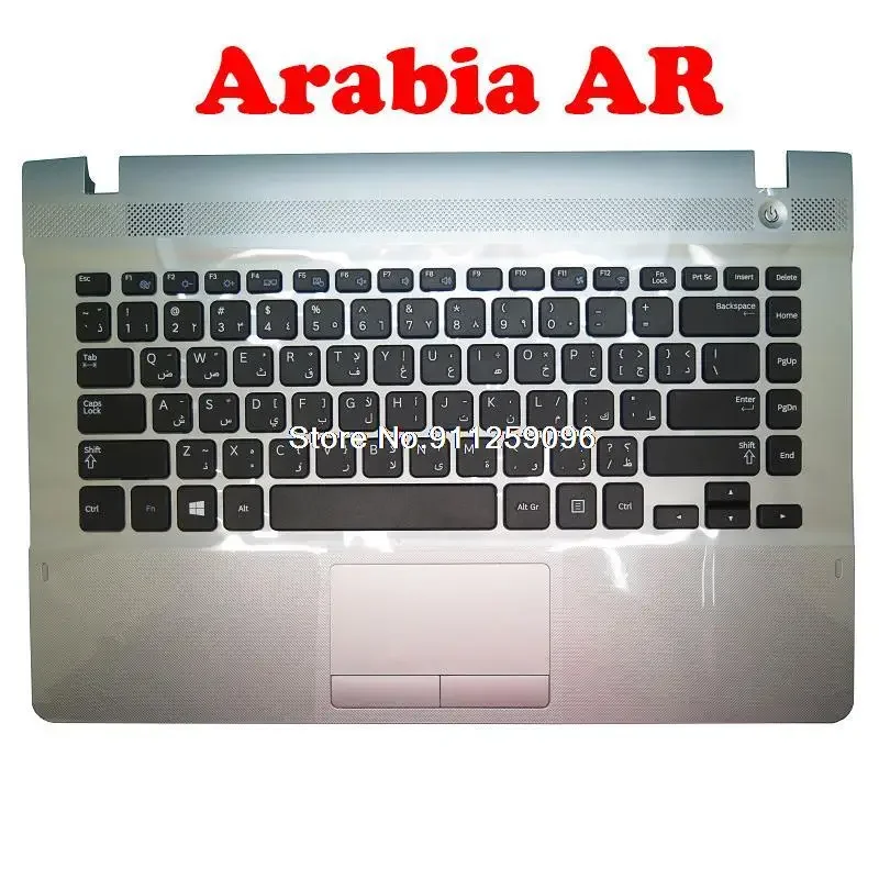 

Thailand TI Arabia AR Laptop PalmRest&keyboard For Samsung NP270E4V NP270E4E 270E4E 270E4V Upper Case Touchpad Speaker New