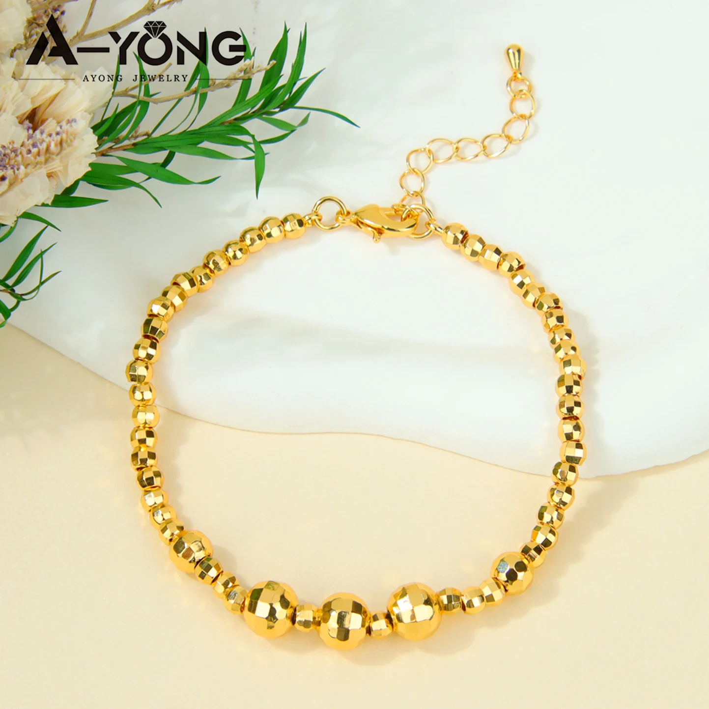 Dubai Mode Perlen-Schmuckset 21k Vergoldet Arabischer Vintage-Schmuck Halskette Armband Ohrringe Kurdischer Brautschmuck für Frauen – Detail 6