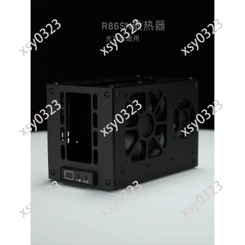 R86S N305 N100 Router Cooler 3-Fan Heatsink Auto Temp Control Speed Regulation