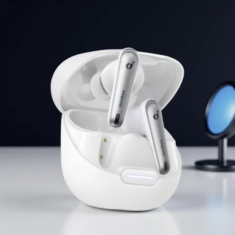Soundcore by Anker Liberty 4 NC 무선 소음 차단 이어버드 이어폰 무선 블루투스 헤드폰 TWS 무선 이어폰