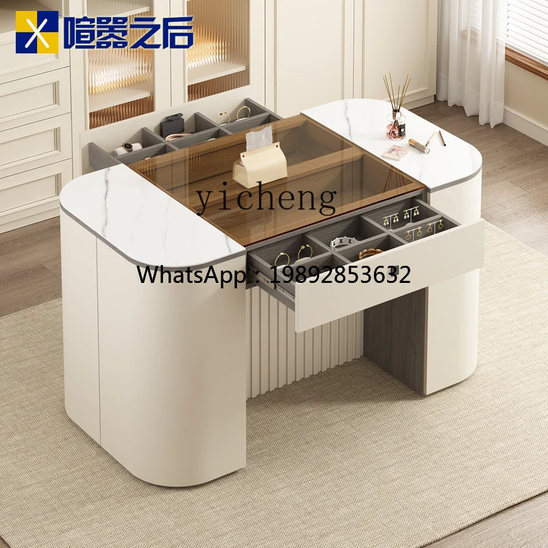 

G-Z1 cloakroom mid-island counter, bedroom, household jewelry storage cabinet, double-sided drawer, chest of drawers