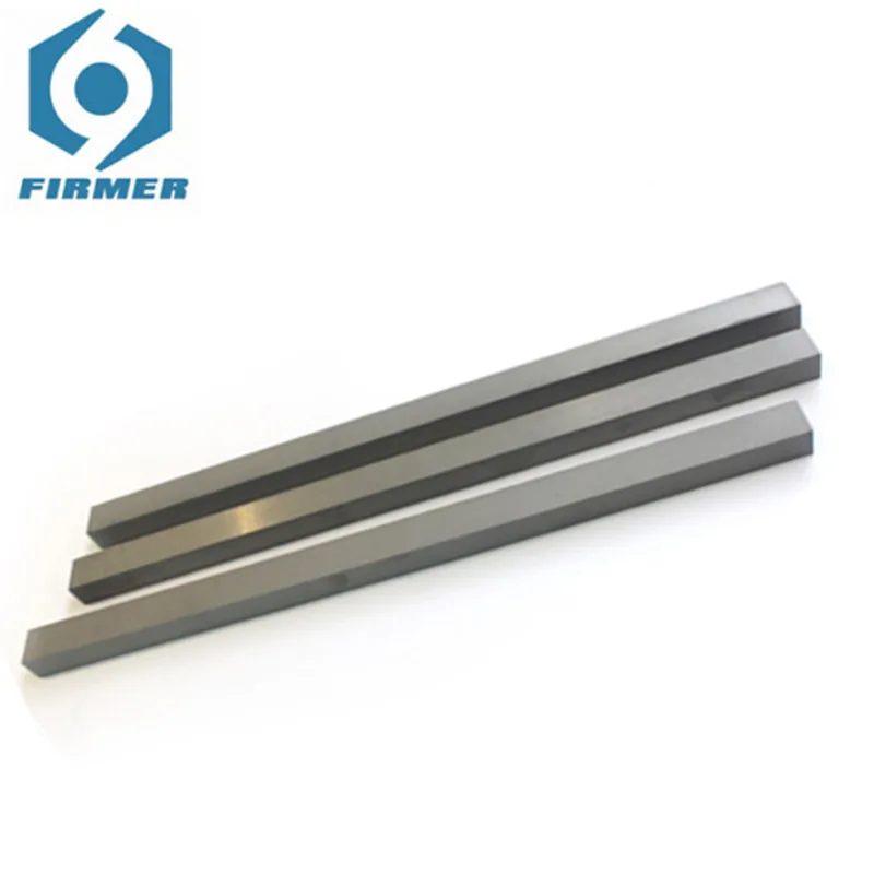 1.5mm 2mm 3mm Thicknesses 330mm Length YG8 YG6 Tungsten Carbide Steel Bar Cemented Carbide Alloy Mold Flat Plate Blanks Stripe