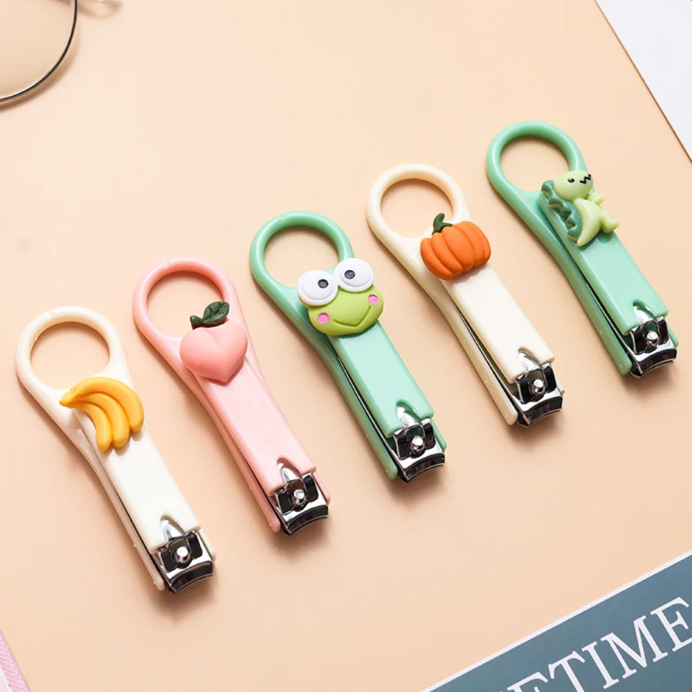 New Cartoon Colorful Kid Nail Scissor Clippers Nail Scissor Nail Clippers Cutter Pedicure Toes Nail Trimmer Beauty Manicure Tool