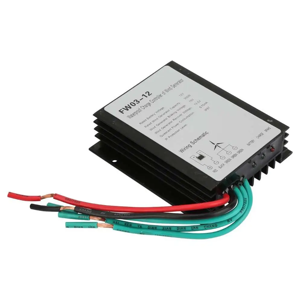 12V Waterproof Wind Generator Controller FW03-12 IP67 Rated Wind Power Management Device Solar Energy Regulator
