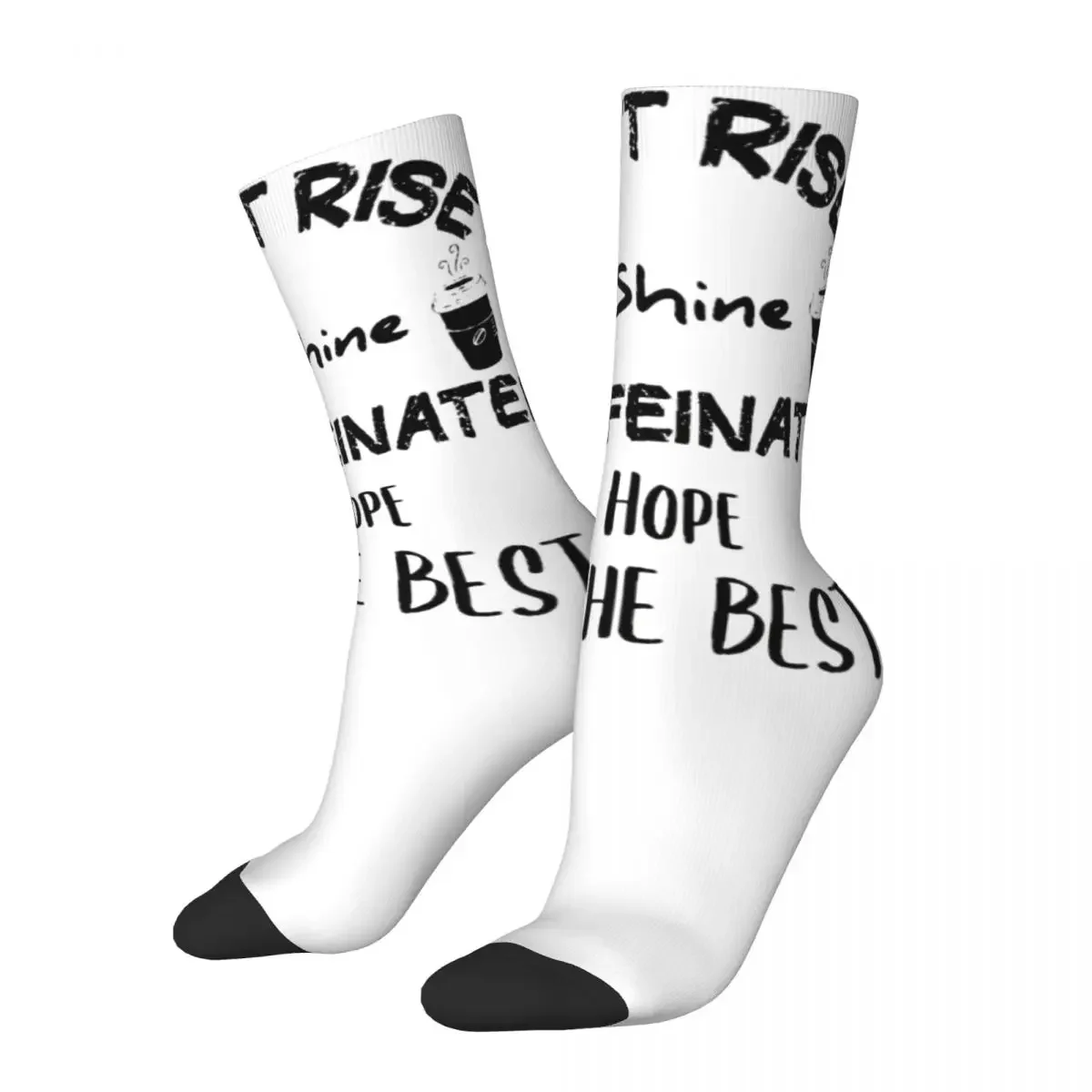 

I Don't Rise & Shine Design All Season Socks Product for Male Flexible Stockings