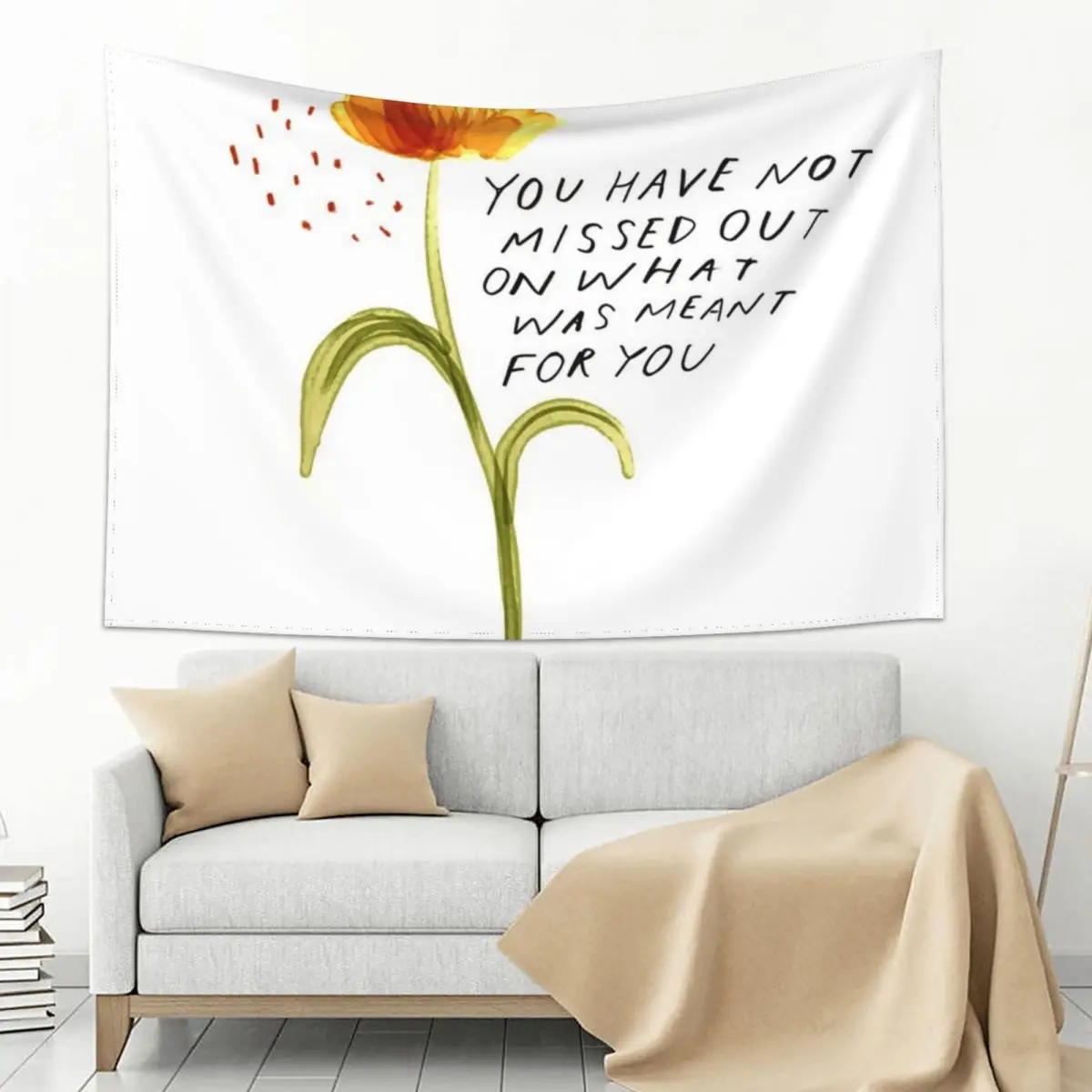 

you have not missed out on what was meant for you - morgan harper nichols Tapestry Room Decor House Decoration Tapestry
