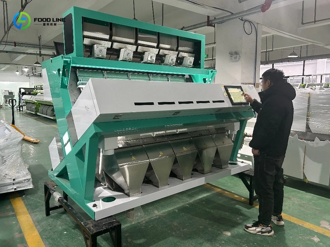 Agricultural Optical Color Sorter for Basil Seeds Sesame Grain Seed Quality Sorting Machine Custom