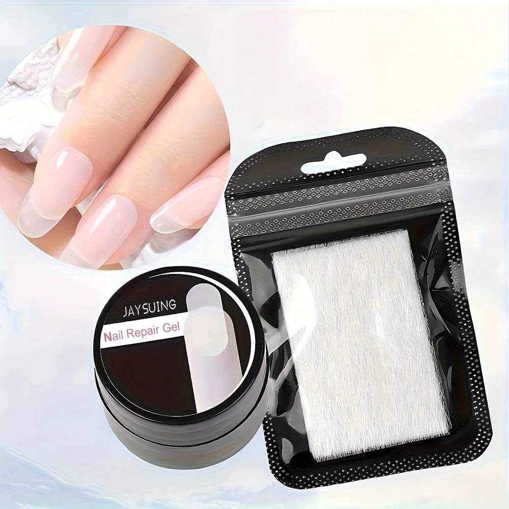 Fiber Nail Set Pijnloze verlenging Fiber Manicure Nagelverlengingsset