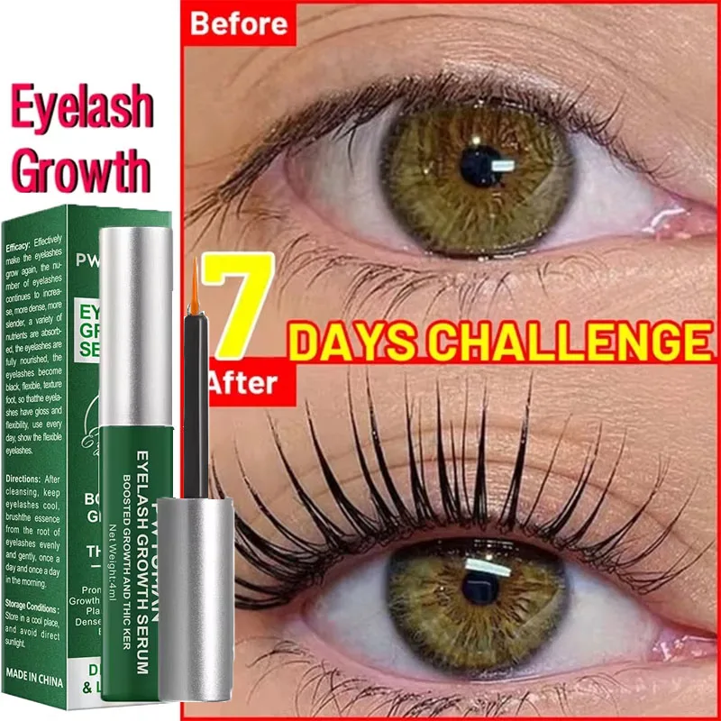 

7 Days Fast Eyelash Growth Serum Natural Eyelash Enhancer Longer Fuller Thicker Curling Lash Lengthening Treatment Eye Cosmetics