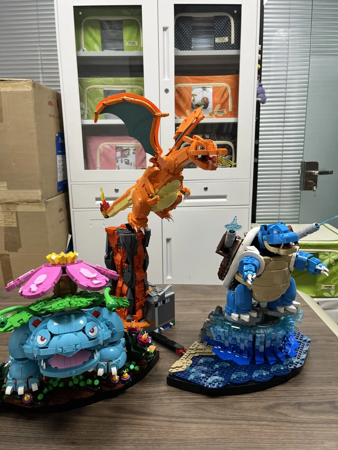New Movie‑themed Frog Turtle Dragon Animal Building Blocks Model, Home Display Ornament, Festival Holiday Gift for Collectors