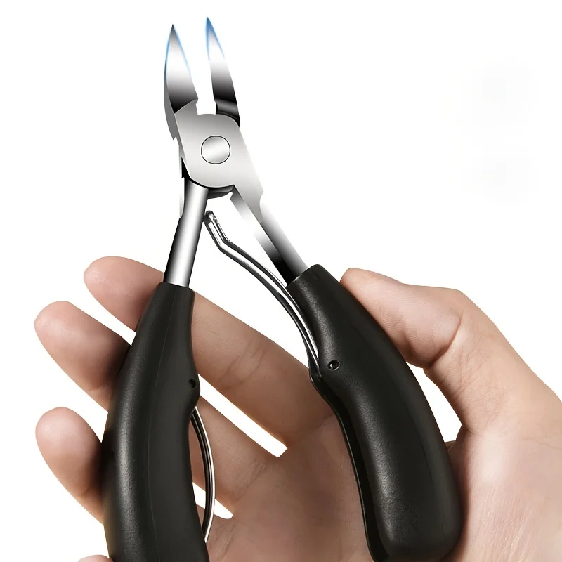 Culticle Professional Nail Clippers for Thick Nails and Ingrown Toenails Sharp Curved Blade for Men and Women