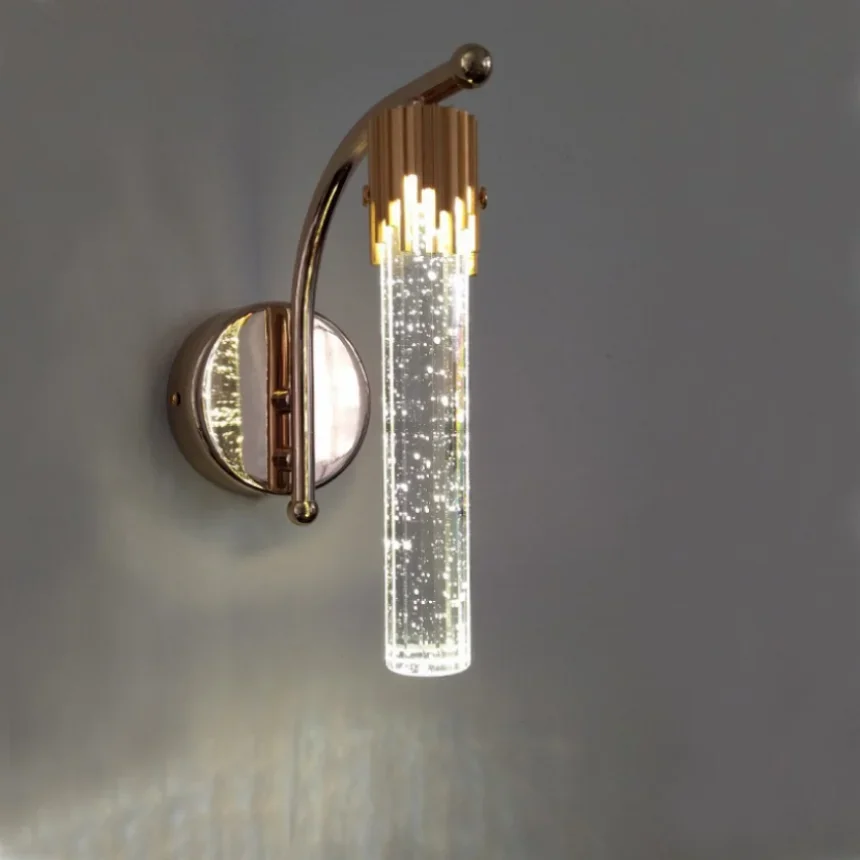 2025 Modern Wall Lamps With Pull Switch For Bedroom Hotel Bedside Led Living Room Sconce Light Crystal Decoration Lighting Backg