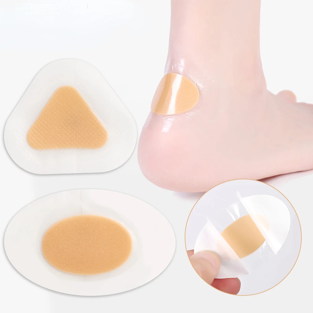 10-120pcs Skin Color Gel Heel Protector Foot Patches Adhesive Blister Pads Heel Liner Shoes Stickers Waterproof Foot Cares Tools